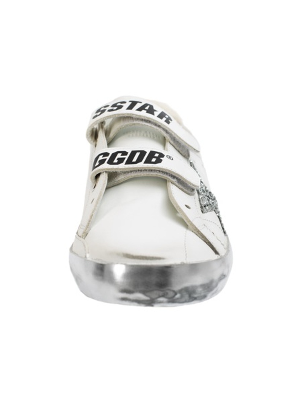 GOLDEN GOOSE OLD SCHOOL SUPERSTAR GLITTER SNEAKERS 42 10.5 - Picture 5 of 12